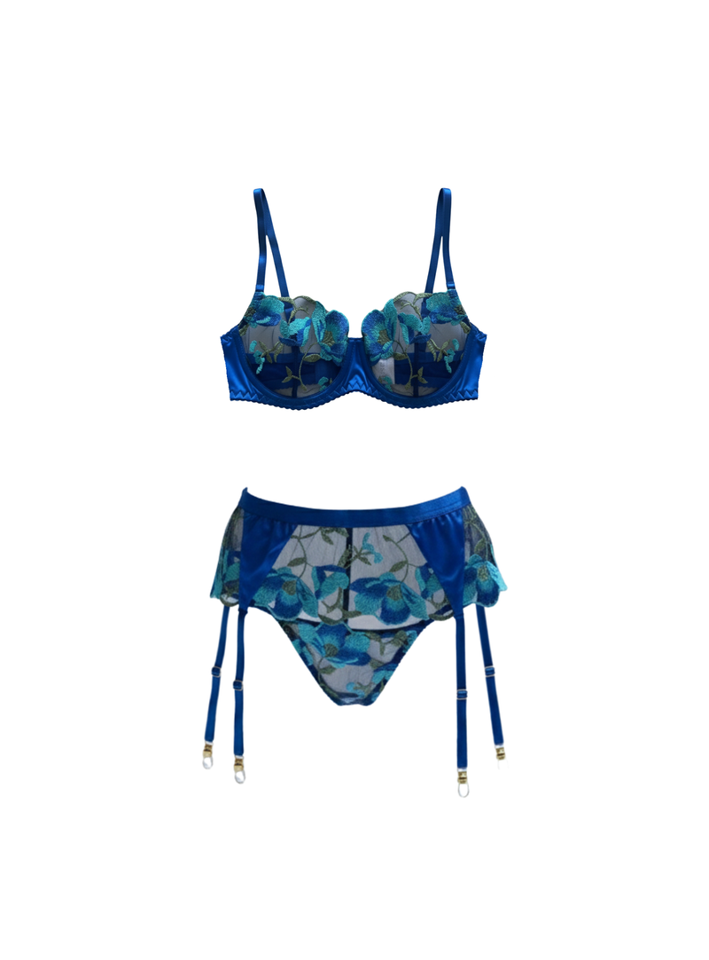 Azure Wave Dessous-Set