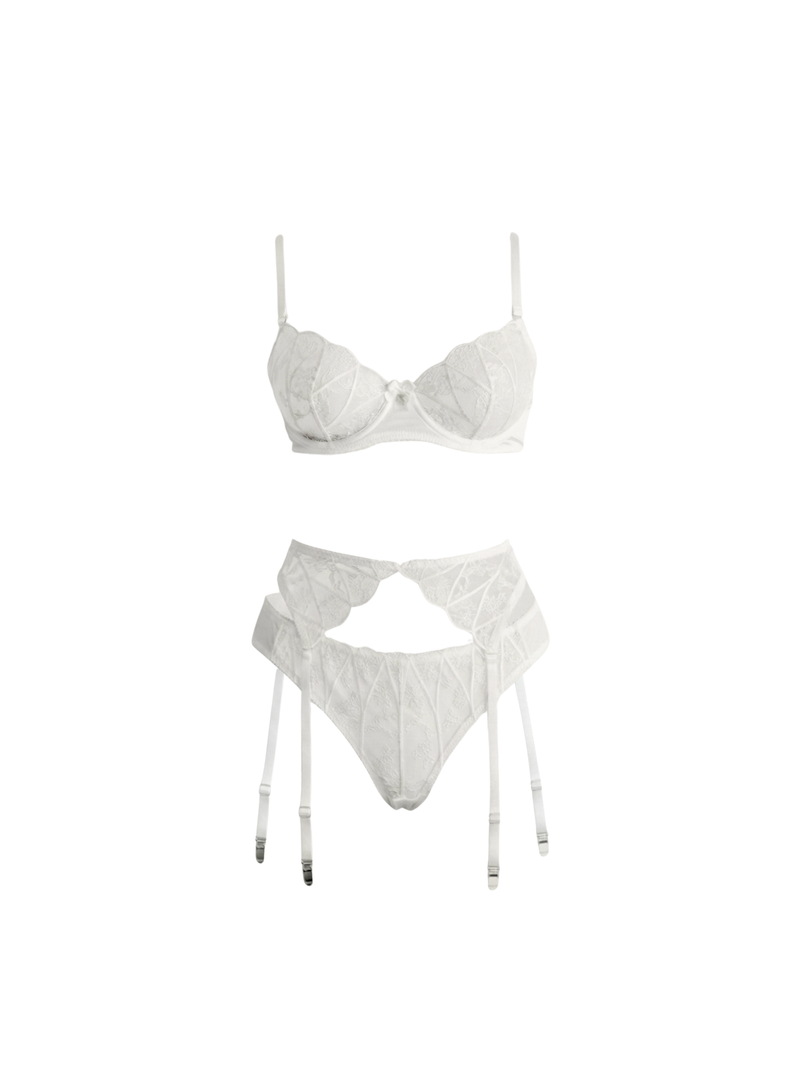 Crystal Heart Dessous-Set