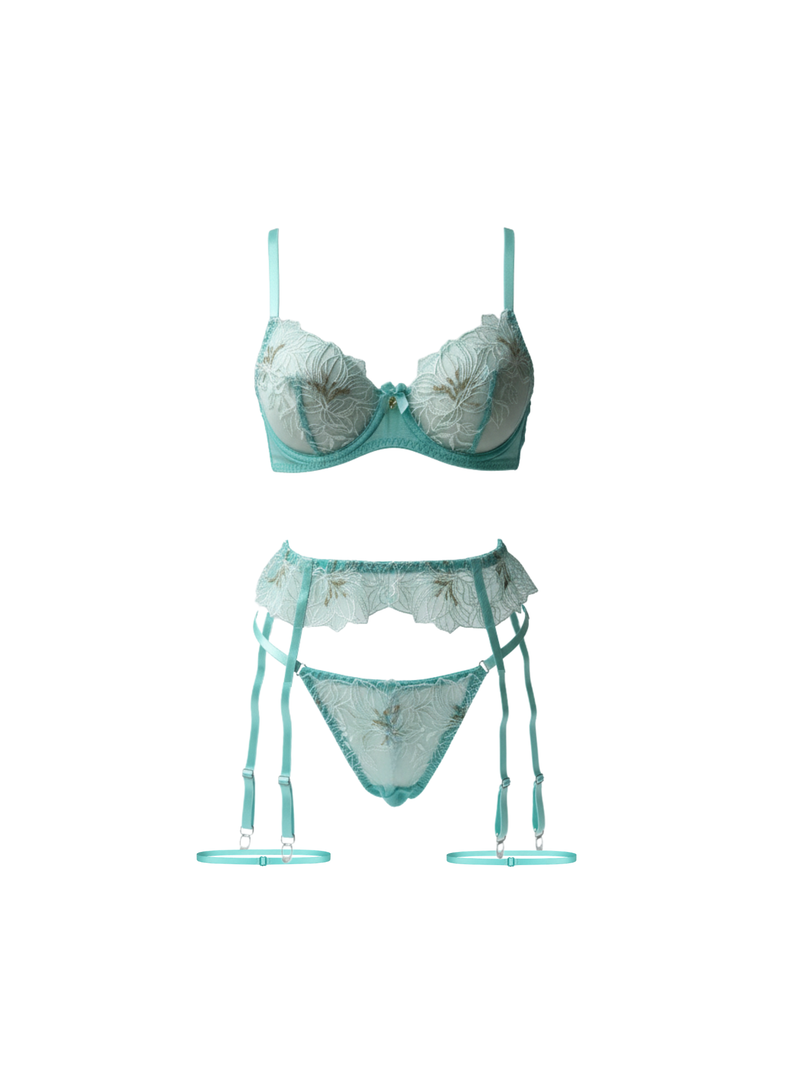 Ocean Whisper Dessous-Set