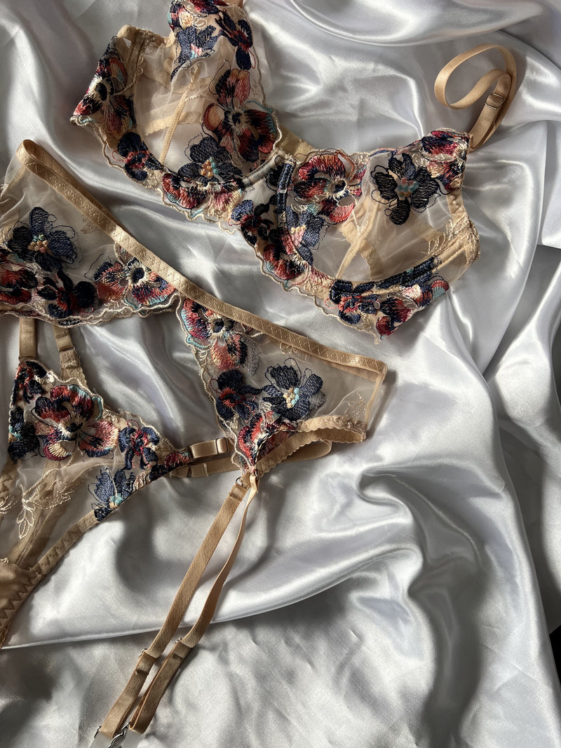 Sweet Peach Dessous-Set