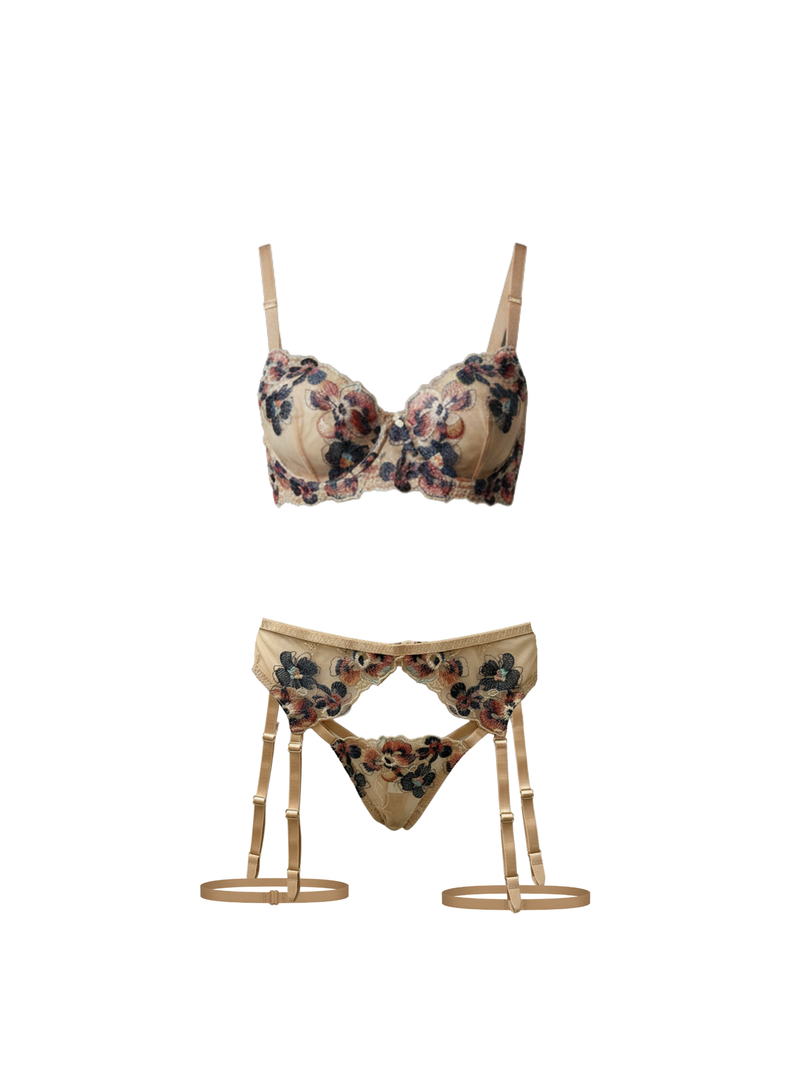 Sweet Peach Dessous-Set