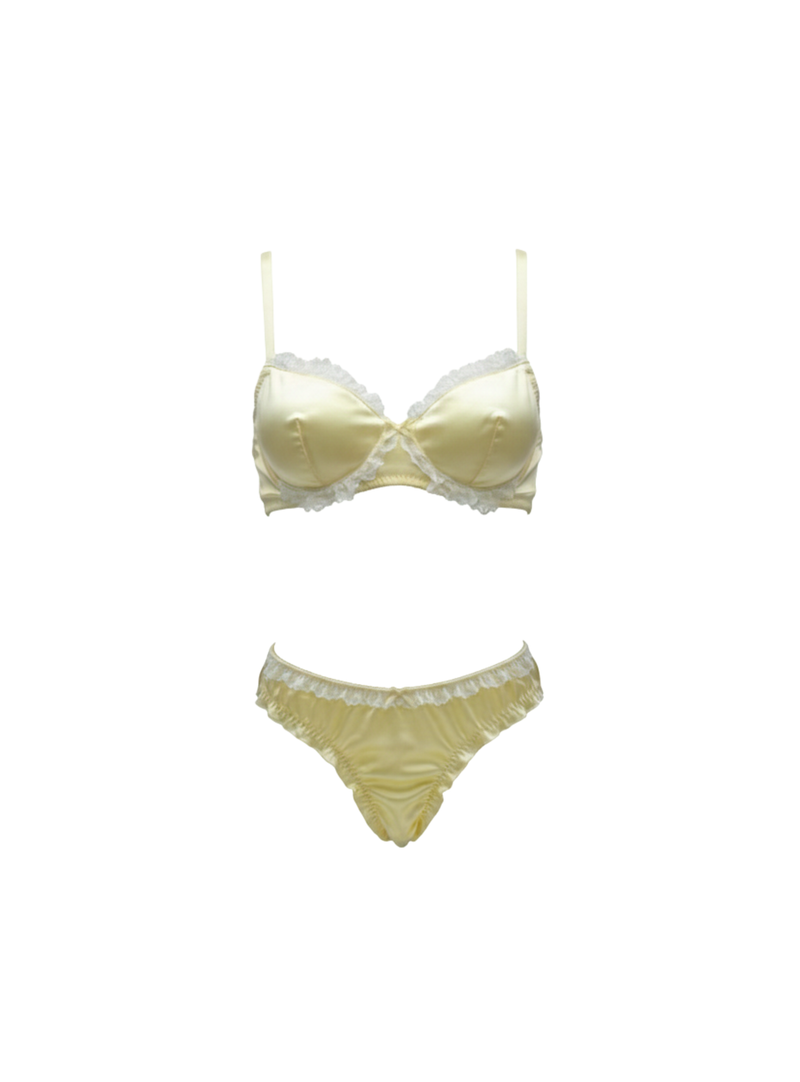 Vanilla Creme Dessous-Set