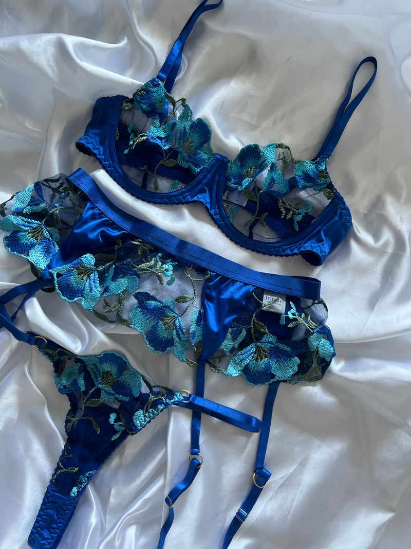 Azure Wave Dessous-Set