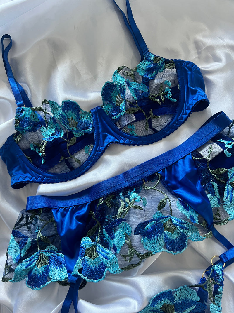 Azure Wave Dessous-Set