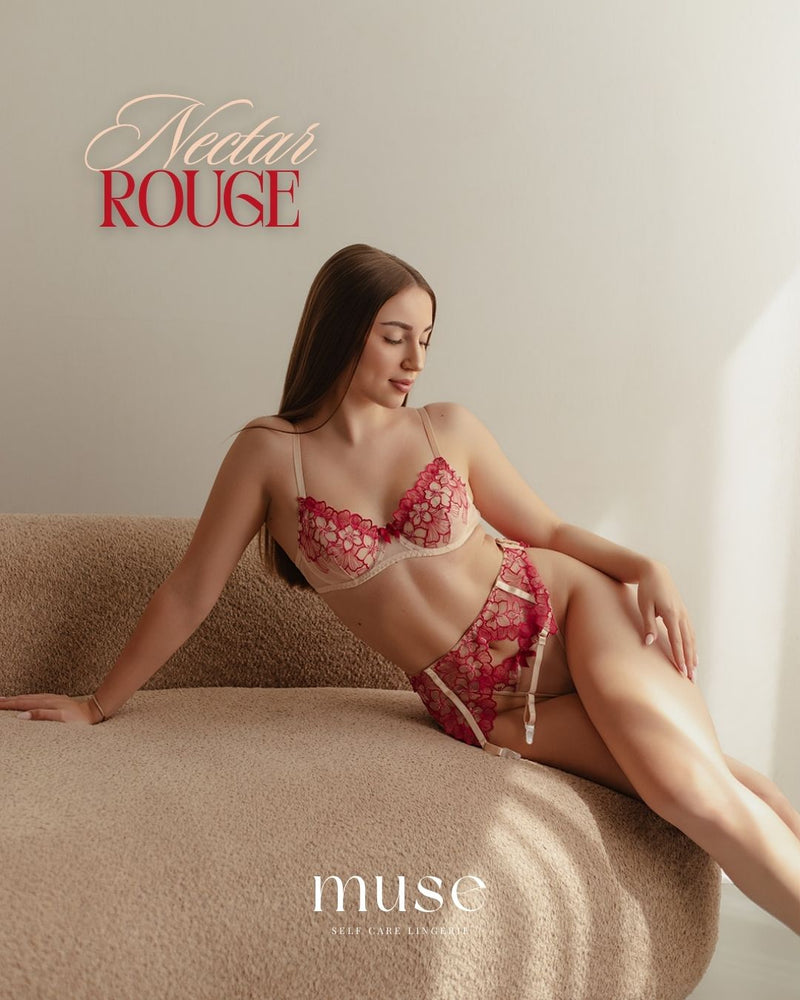 Nectar Rouge Dessous-Set