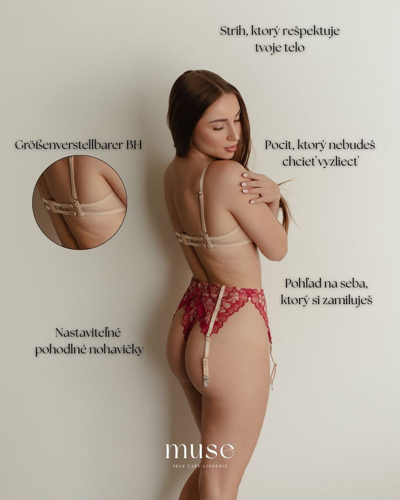 Nectar Rouge Dessous-Set