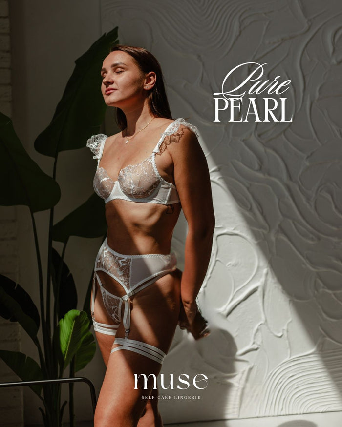 Pure Pearl Dessous-Set