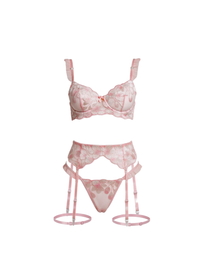 Belle Cerise Dessous-Set