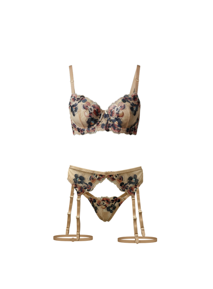 Sweet Peach Dessous-Set