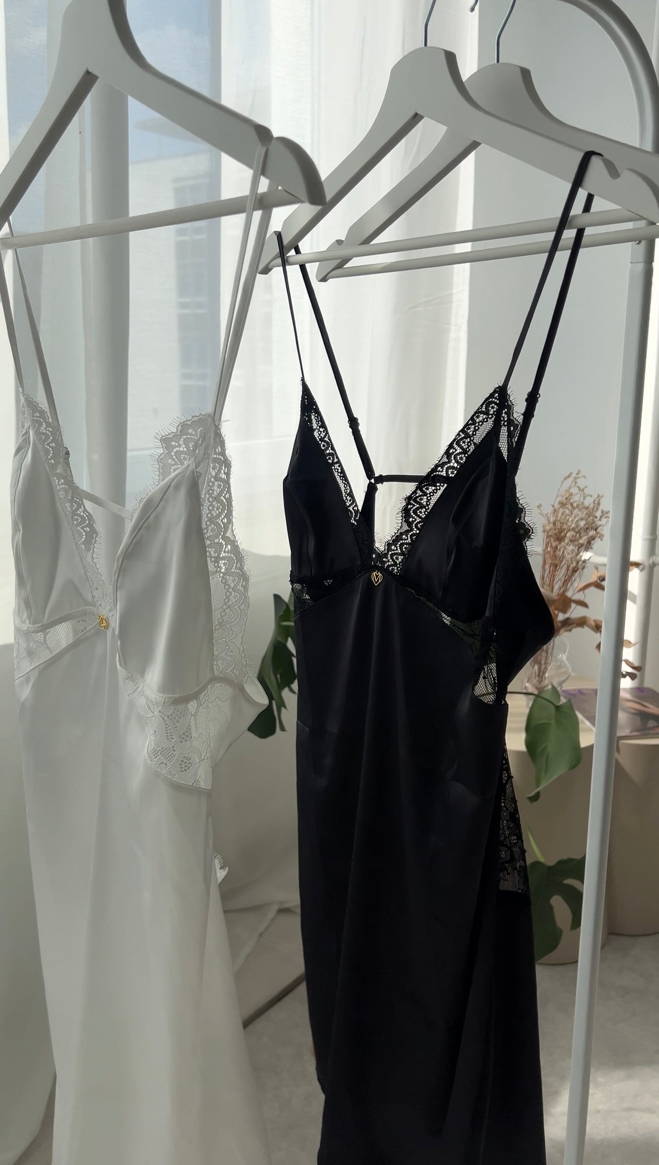 Muse Satin Nachthemd