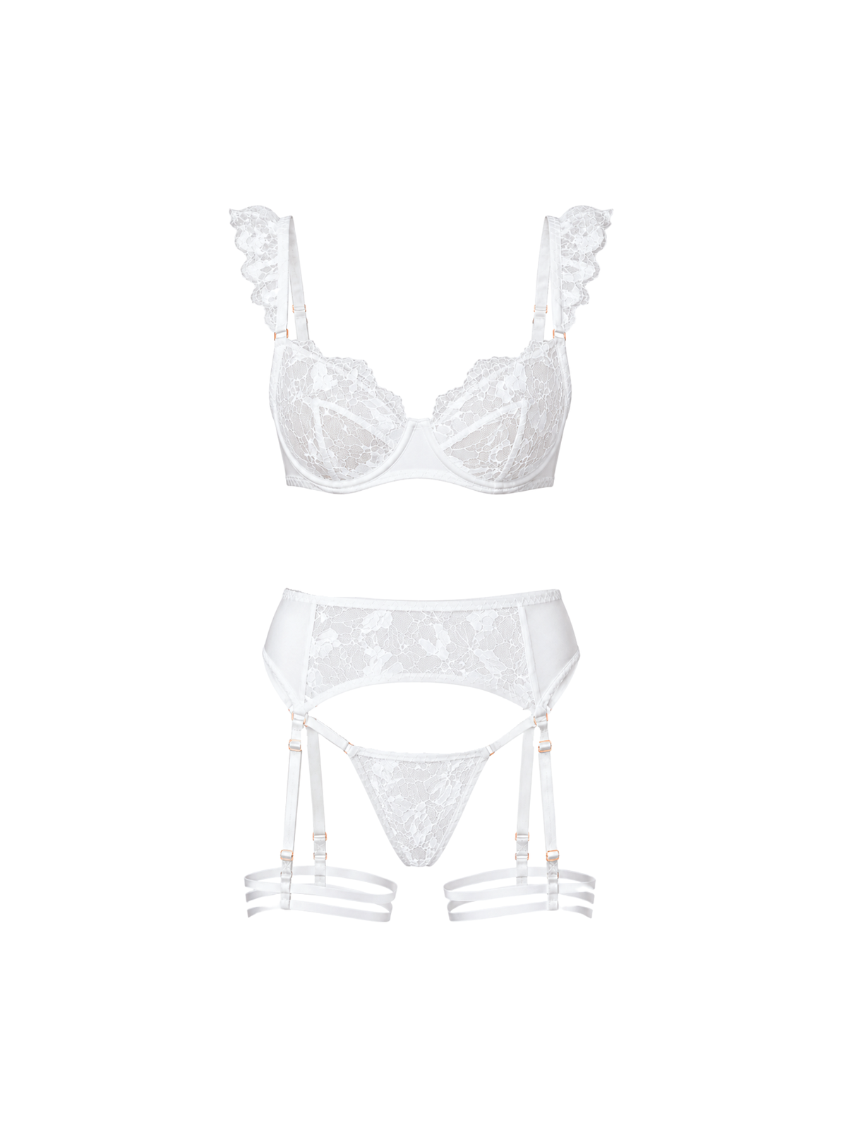 Pure Pearl Braut-Dessous-Set