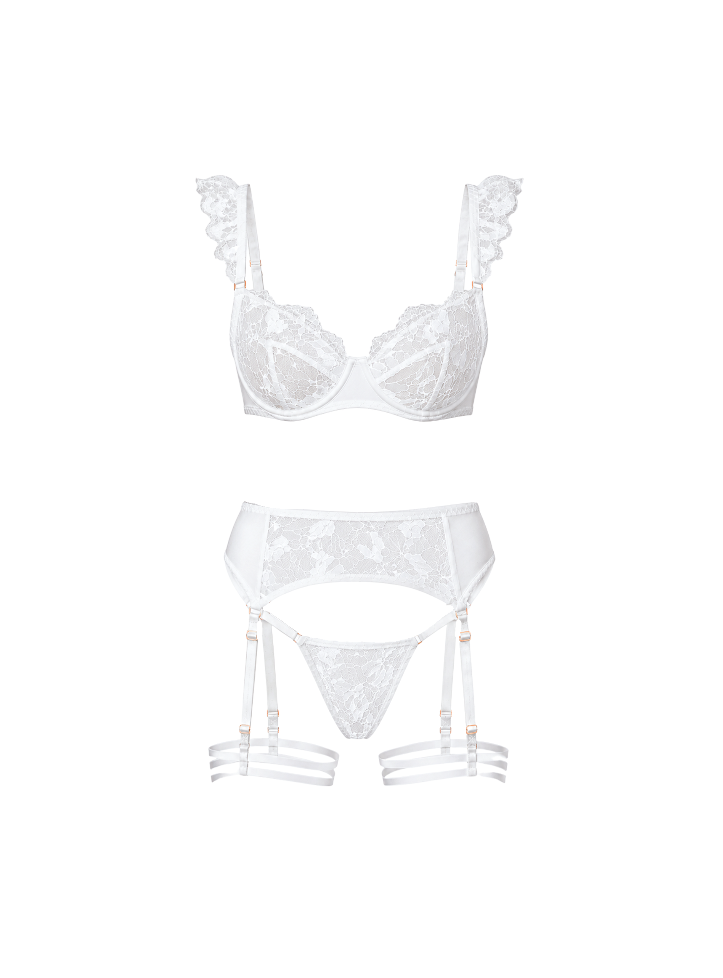 Pure Pearl Dessous-Set