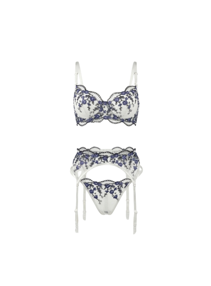 Bright Violet Dessous-Set