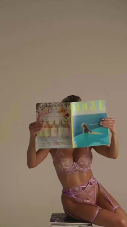Violette Dorée Dessous-Set