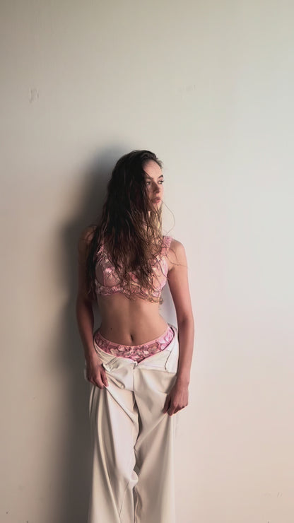 Belle Cerise Dessous-Set